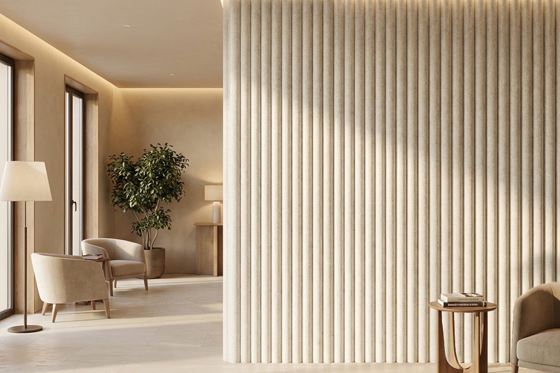 Arcus 3D acoustic panel by Feltouch