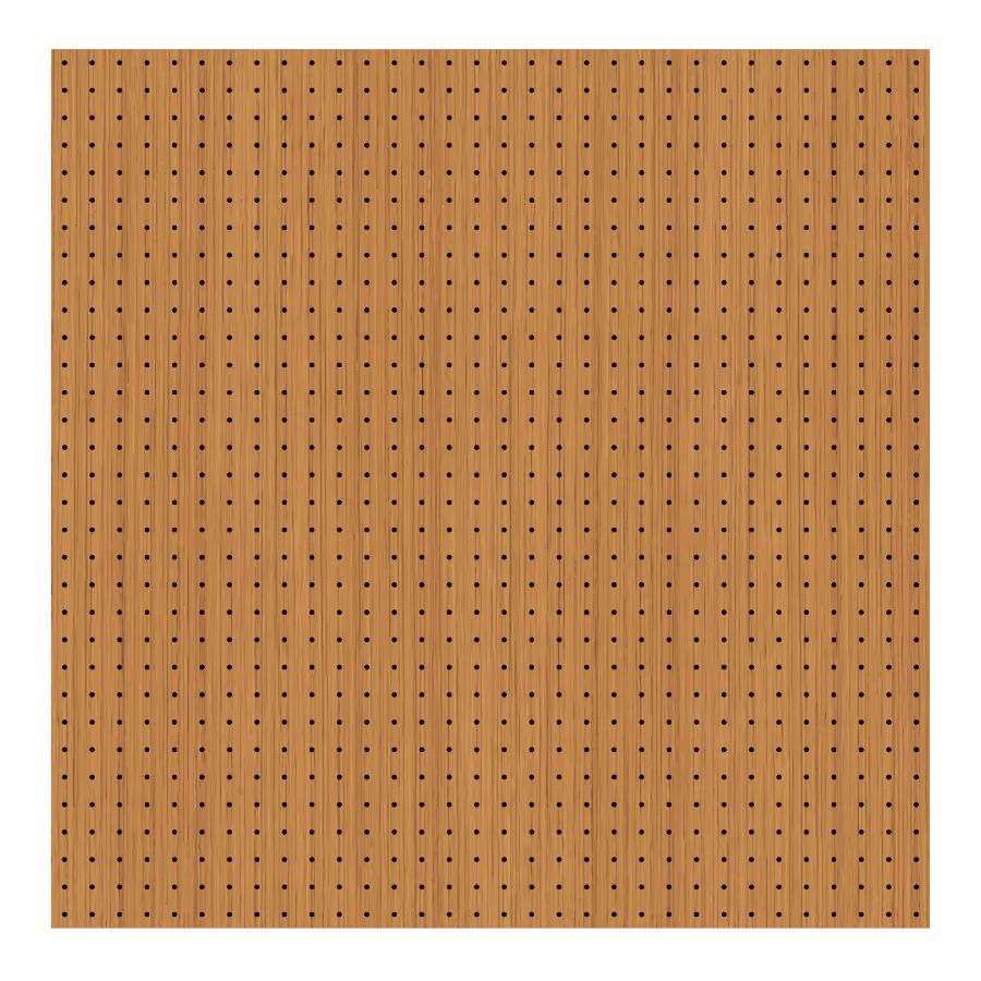 08MP.1616 R3 Perforated acoustic wood panel by Monacoustic, view 3
