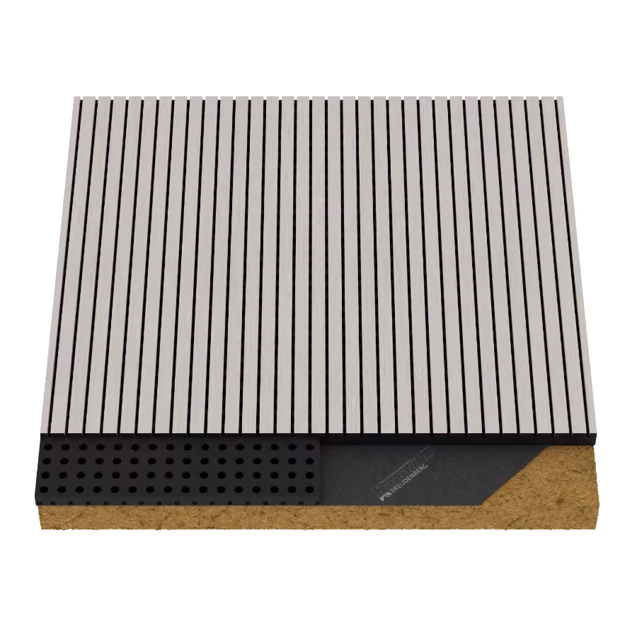04ML.0313 Lineer acoustic wood panel by Monacoustic, view 2