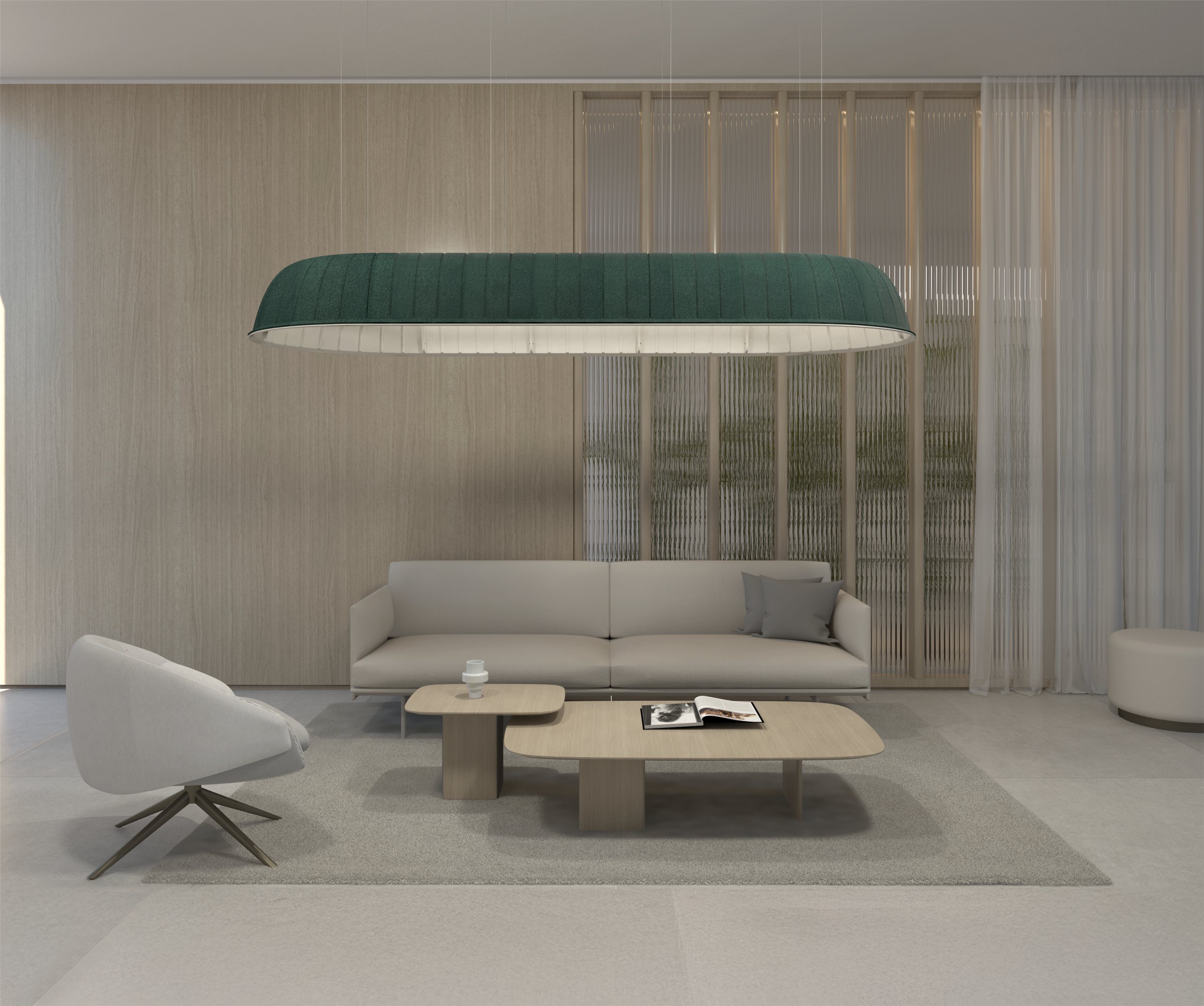 Acoustic Lighting Pendants