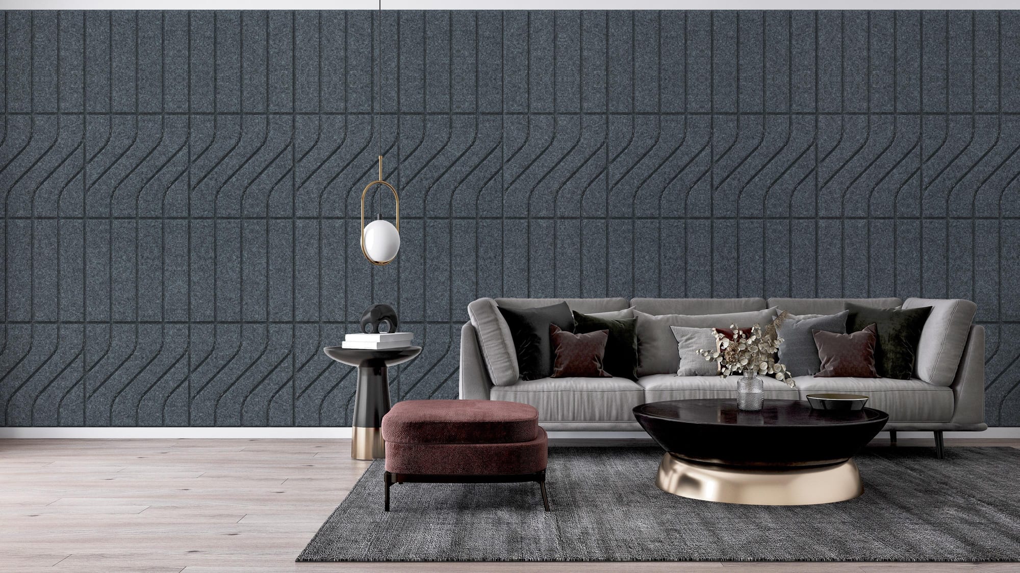 Bold/Zag installed in an interior