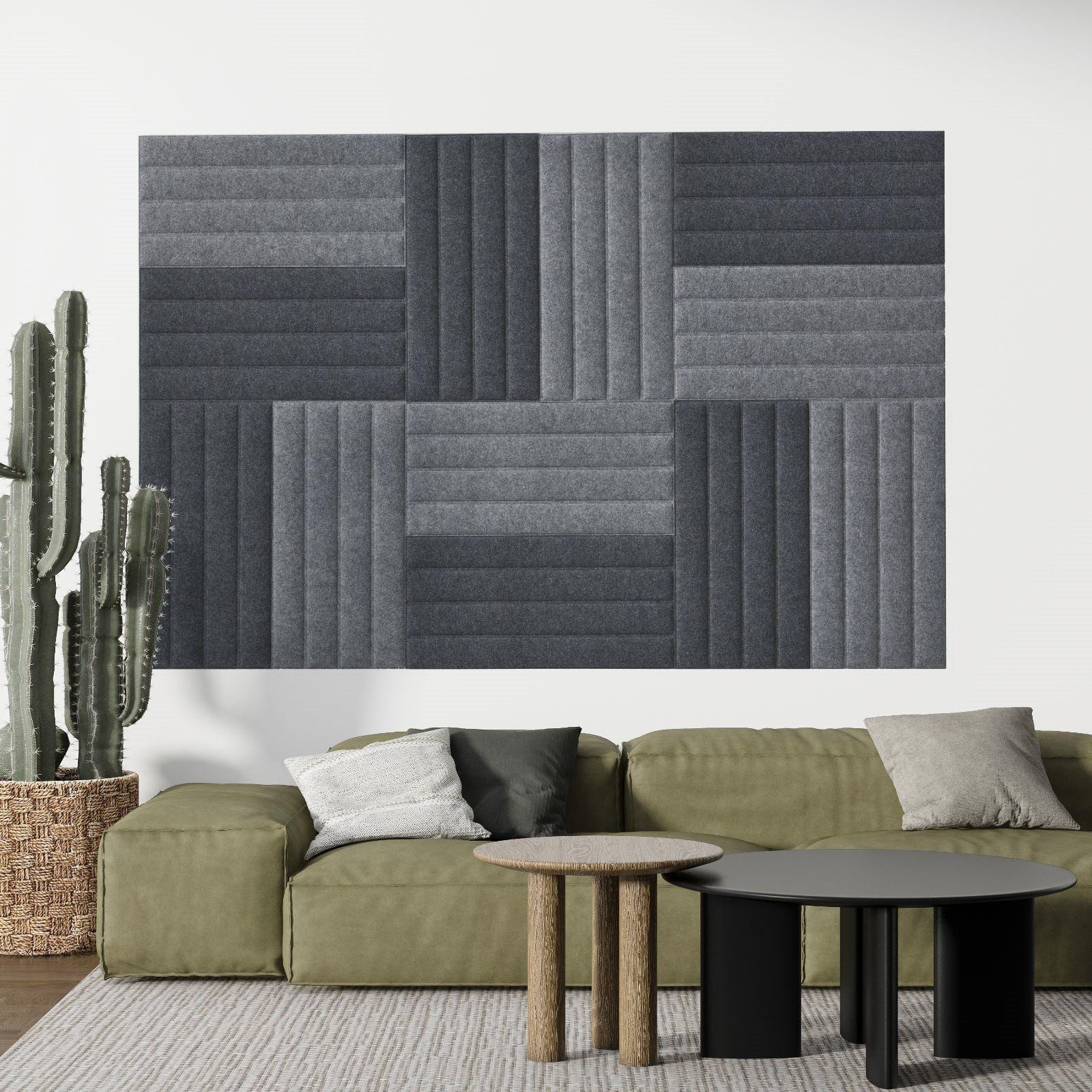 Bold Felt Panel installed in an interior
