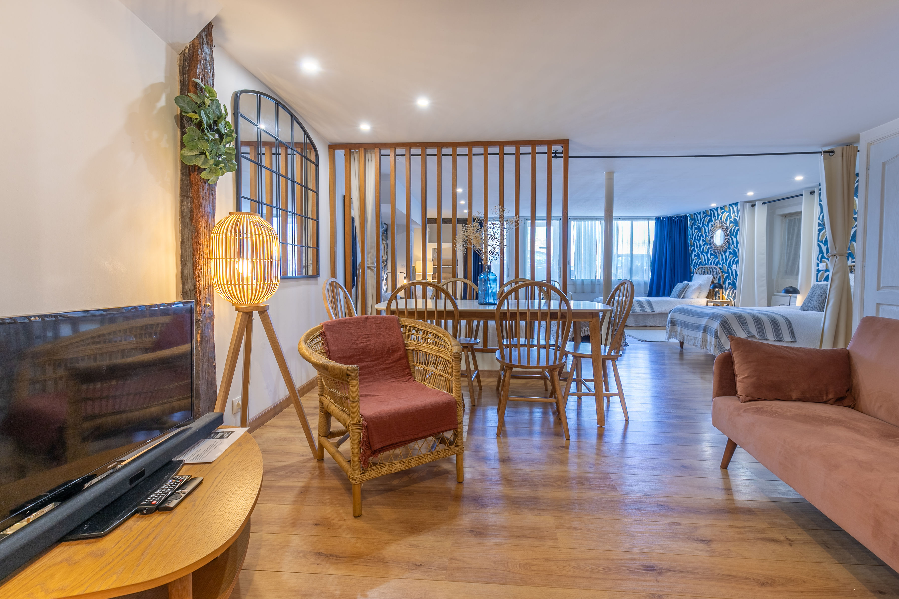 La Chambrée’s living area