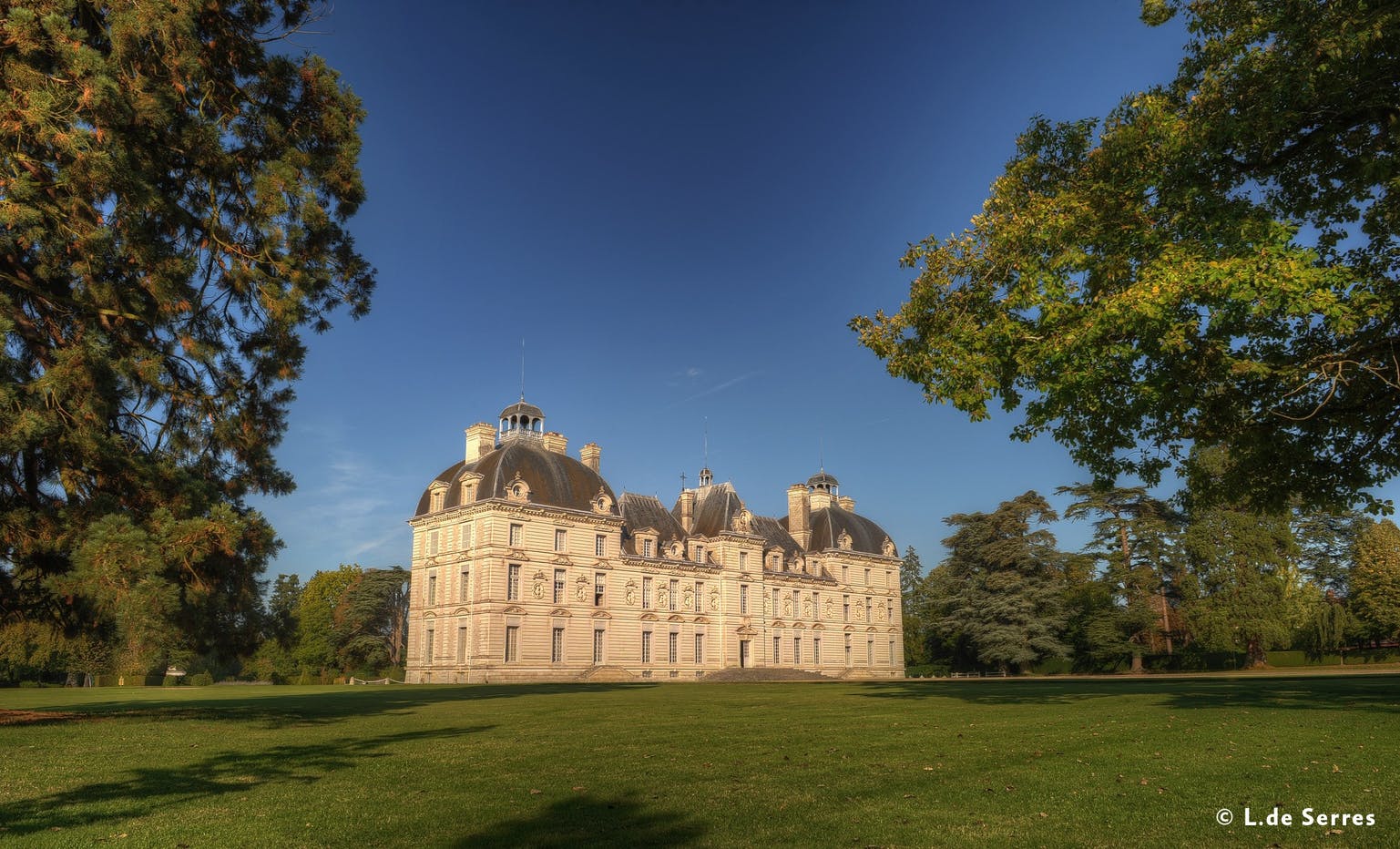 Le château de Cheverny et ses jardins