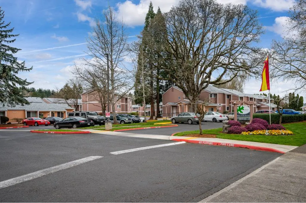 Exterior and parking lot