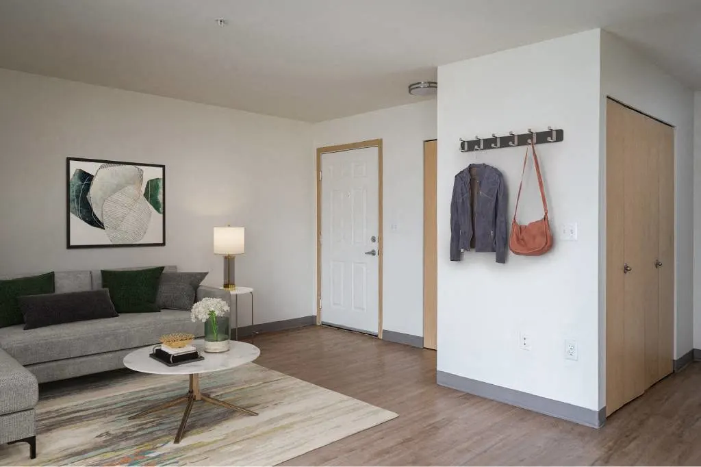 Furnished living room