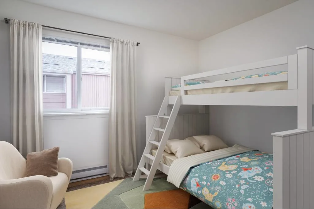 Furnished bedroom