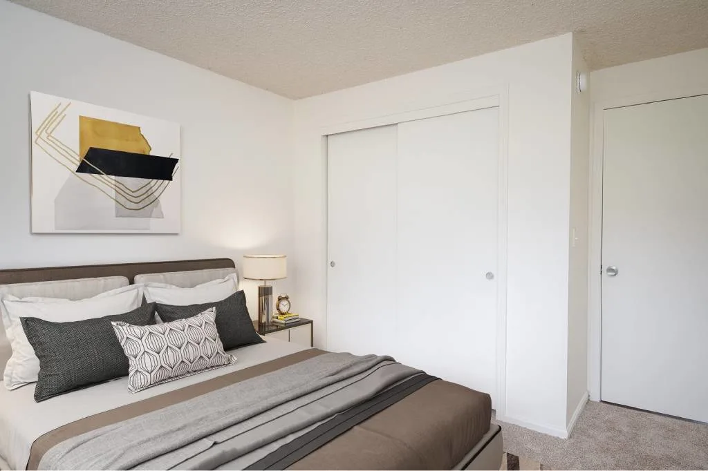 Furnished bedroom