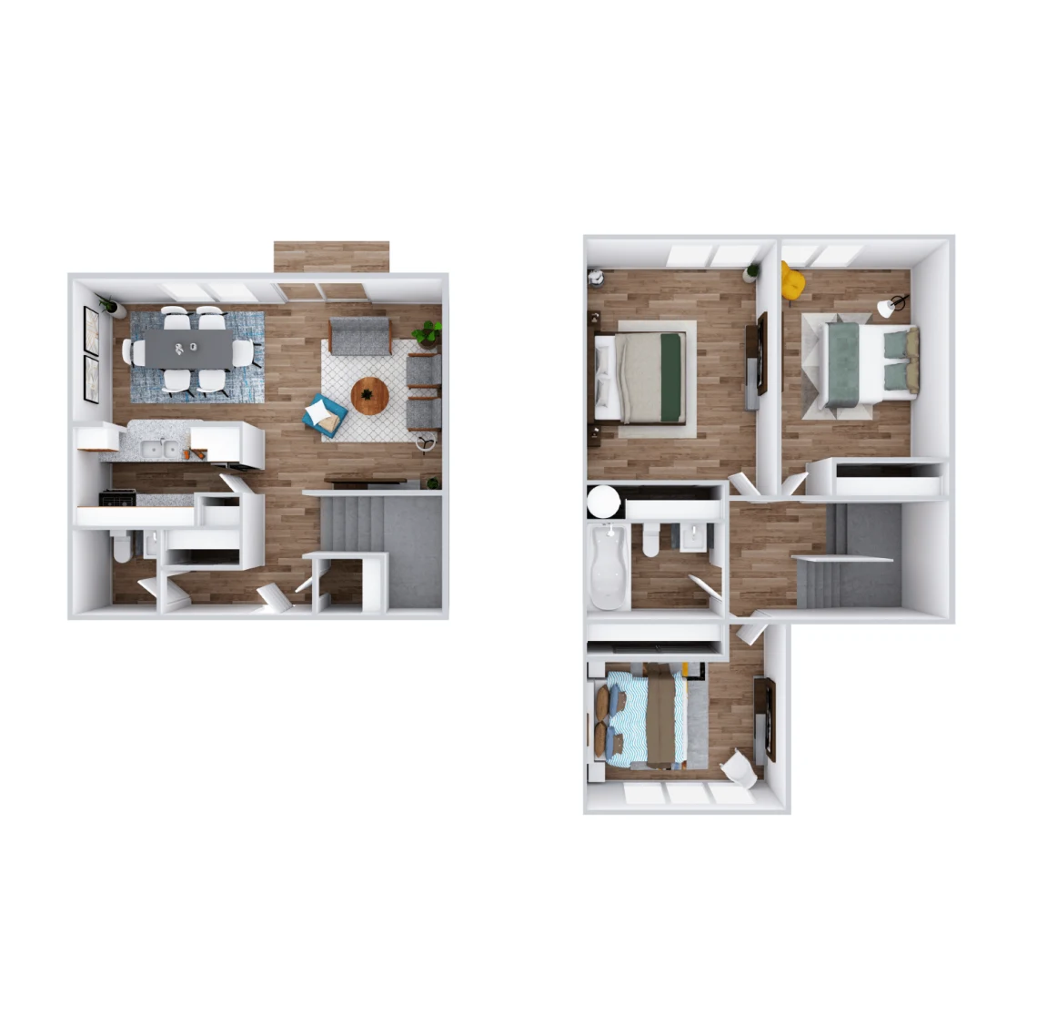 3 Bedroom Section 8 Townhouse 50%