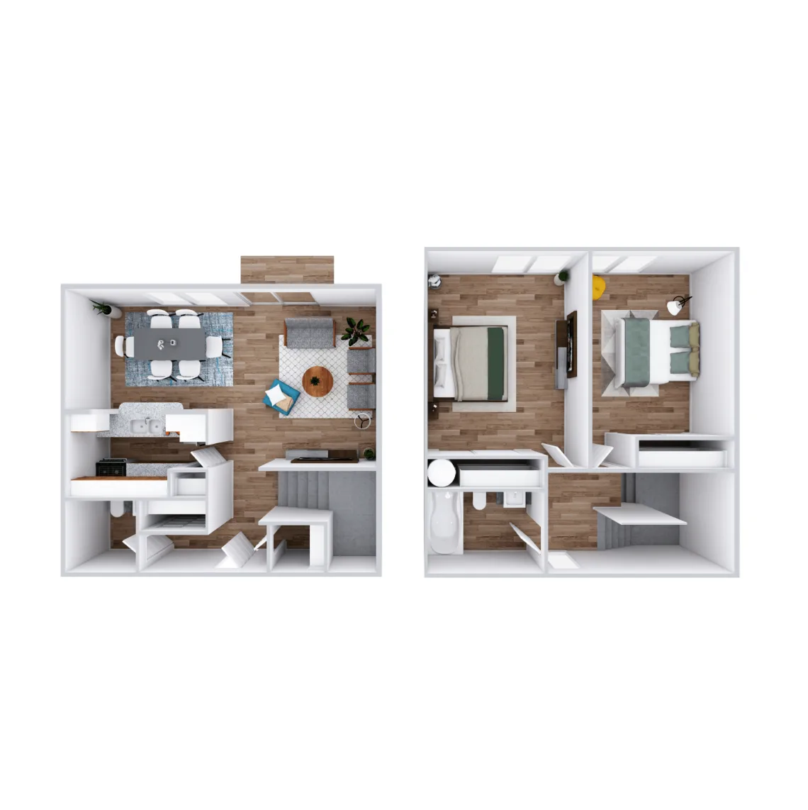 2 Bedroom Flat 60%