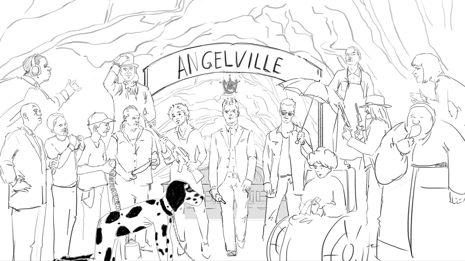 Preacher - Angelville -Storyboards