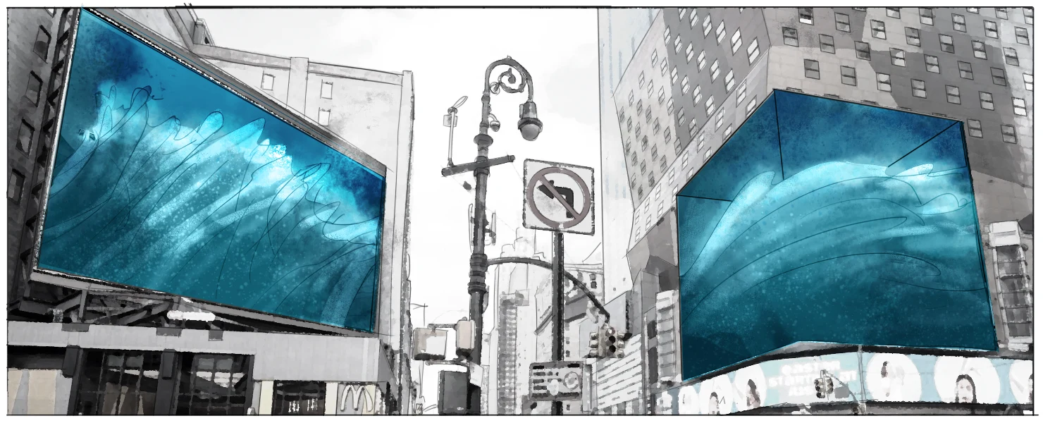Times Square Storyboard