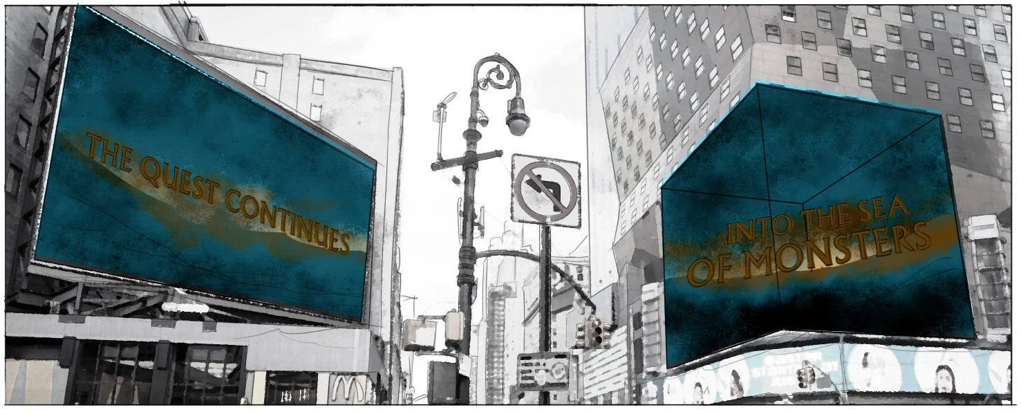 Times Square Storyboard