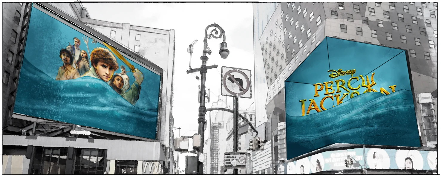 Times Square Storyboard