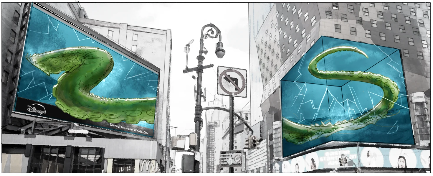 Times Square Storyboard