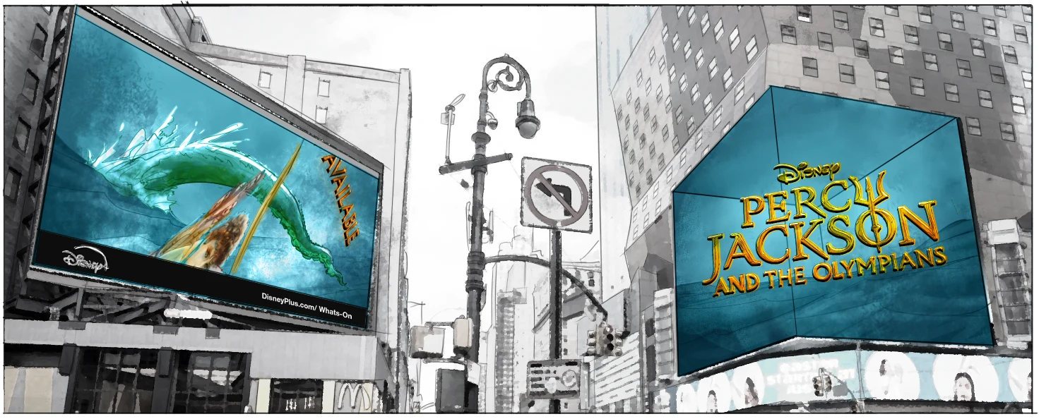 Times Square Storyboard