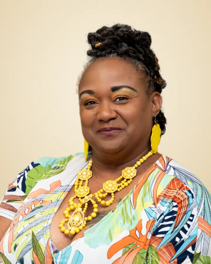 Portrait of Antoinette Sampson, Store Manager of Glorious Treasures at Advanced Independence Charity in Sun City, Arizona