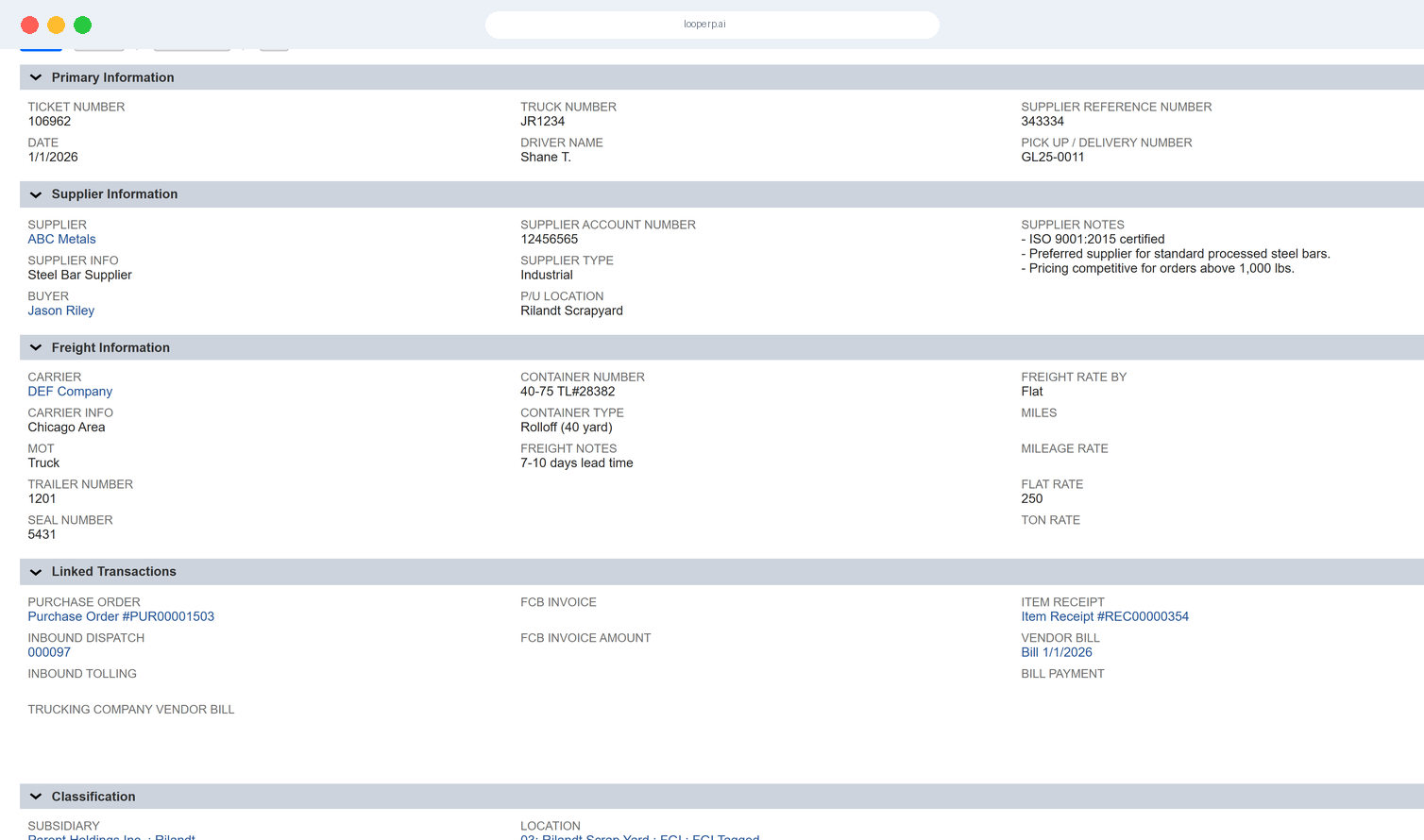 What is hazardous materials compliance software in an ERP?