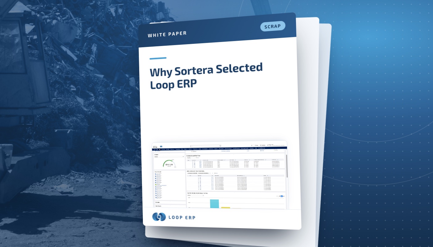 Why Sortera Selected Loop ERP