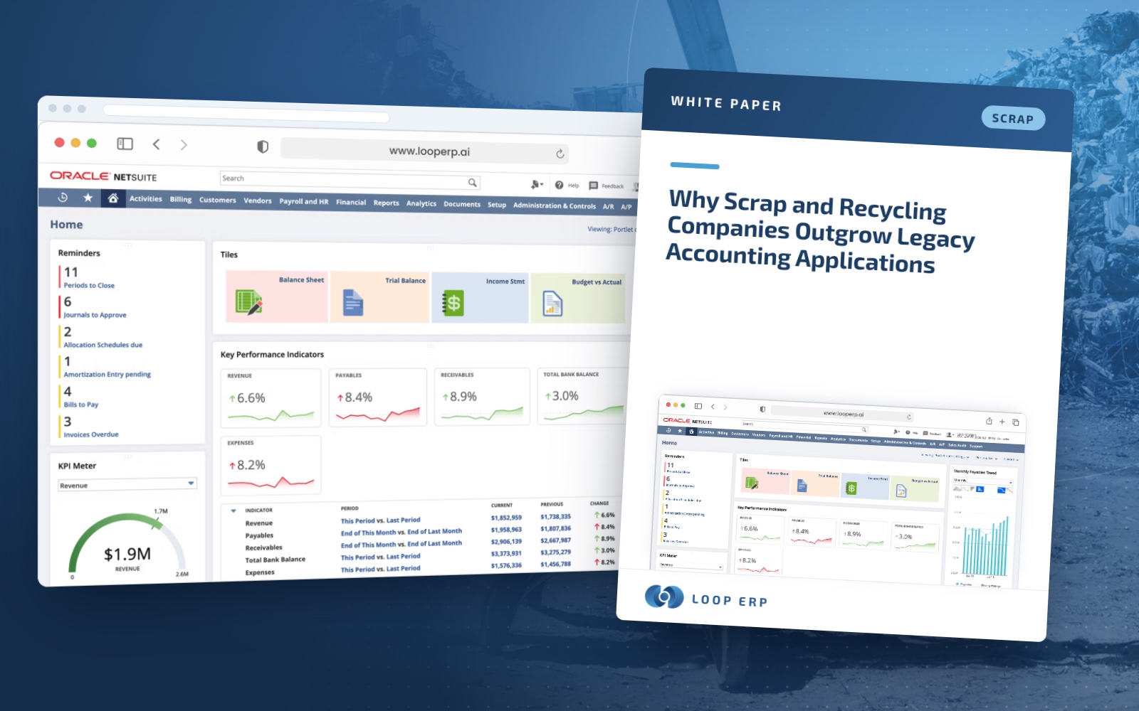Why Scrap and Recycling Companies Outgrow Legacy Accounting Applications