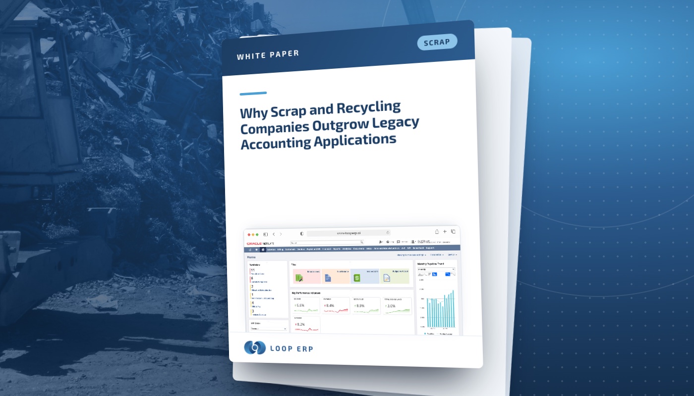 Why Scrap and Recycling Companies Outgrow Legacy Accounting Applications