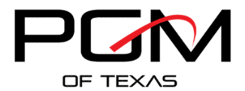 PGM of Texas logo