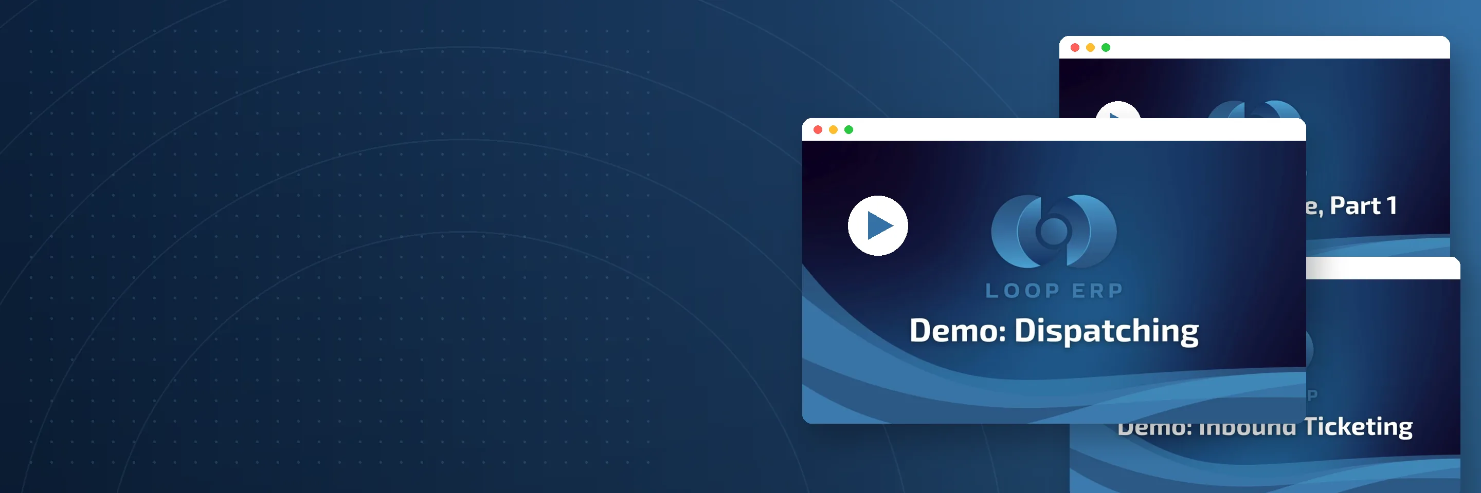 Loop ERP product demo videos