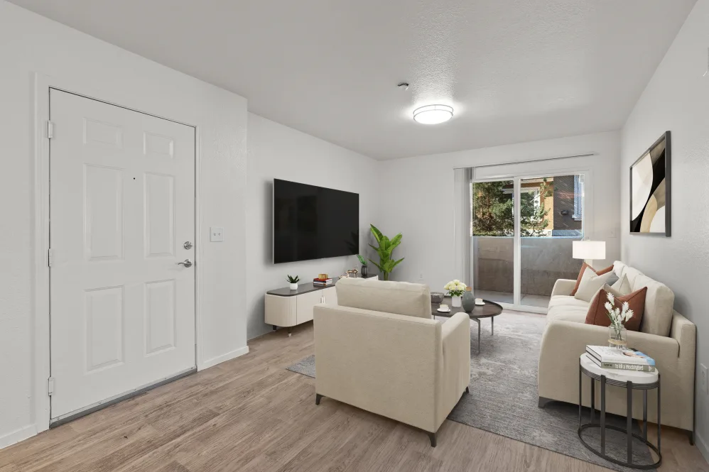 Furnished living room