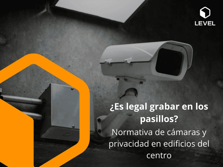 ¿Es legal grabar en los pasillos? Normativa de cámaras y privacidad en edificios del centro