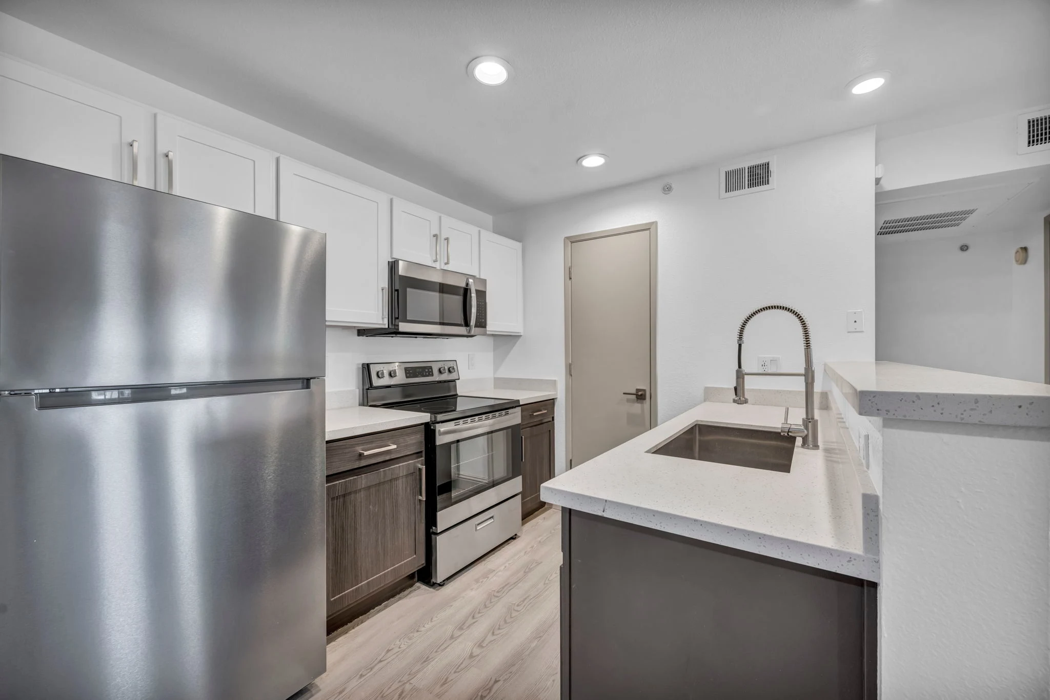 All white kitchen