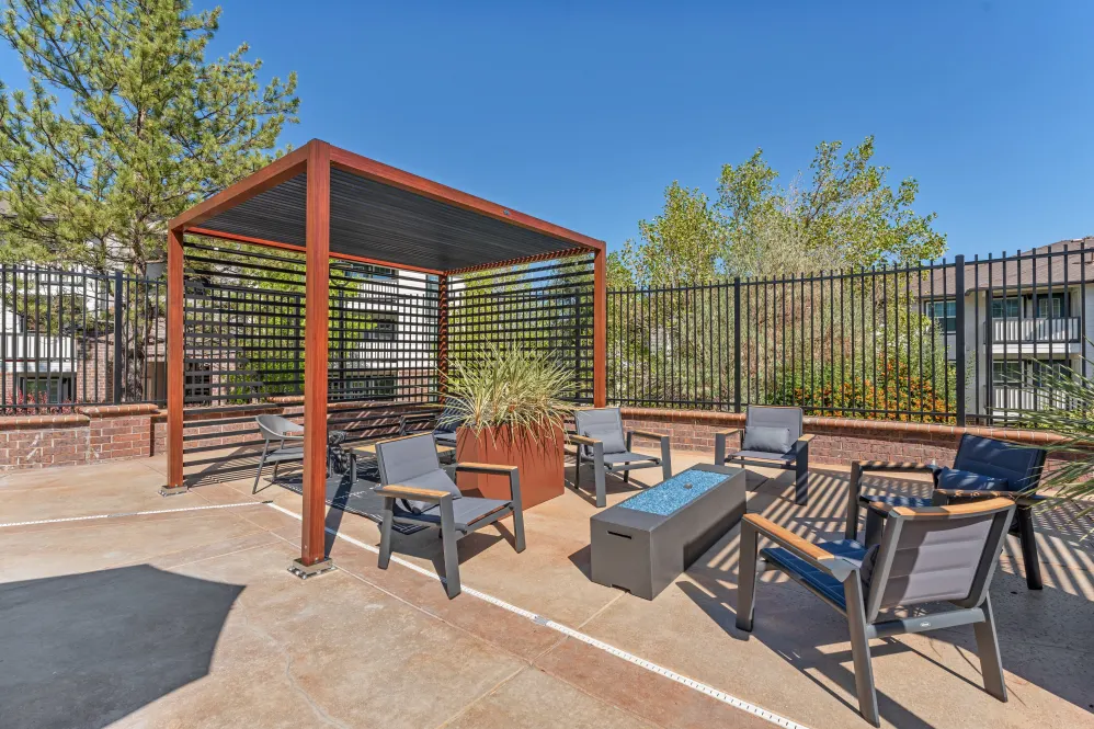 Outdoor seating