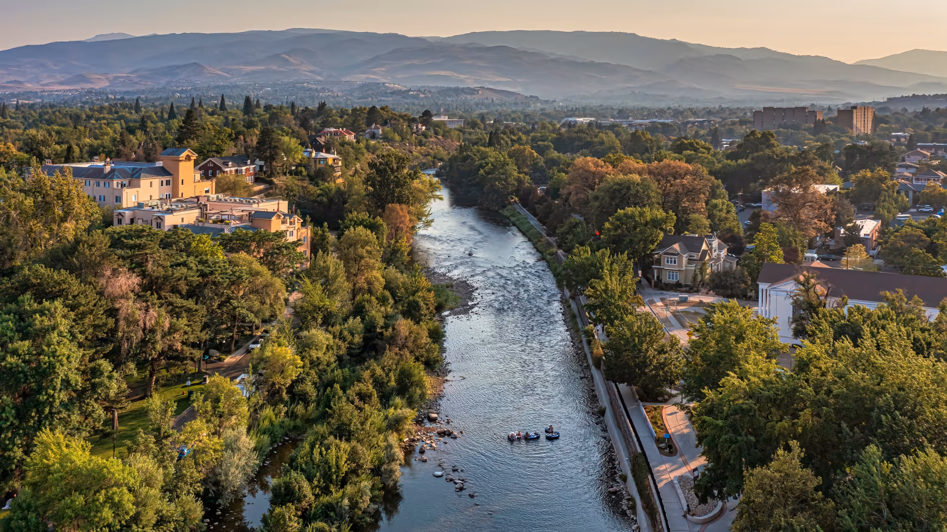 River in downtown Reno, NV