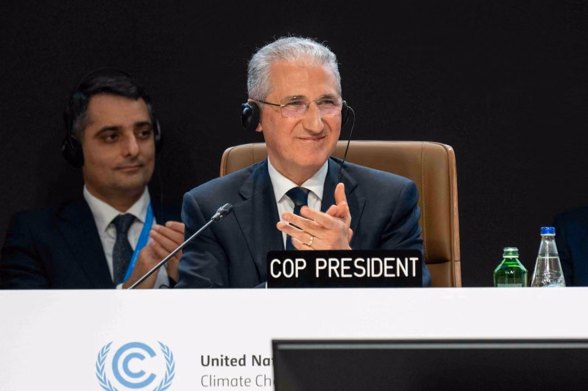 Mukhtar Babayev, le 23 novembre 2024. Source : COP29 Flickr