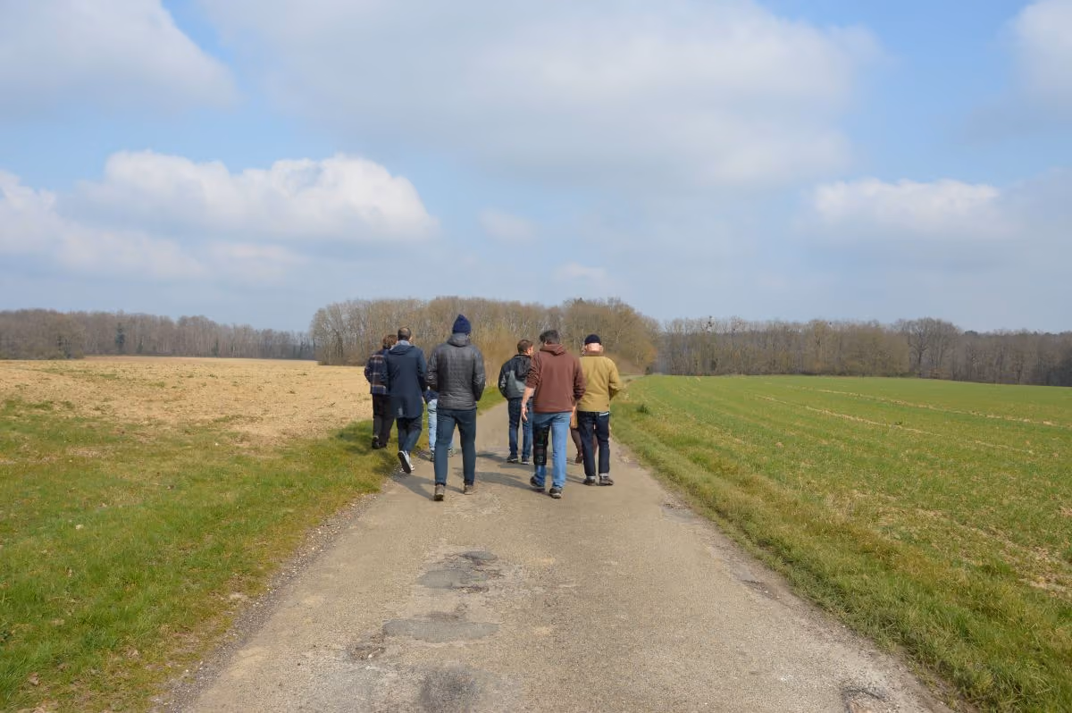 Visite de ferme avec la DGAC et Mutares (©ReSoil, 2025)