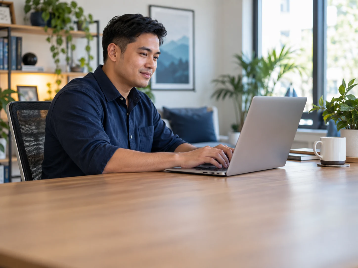 AI-generated illustrative CRM specialist