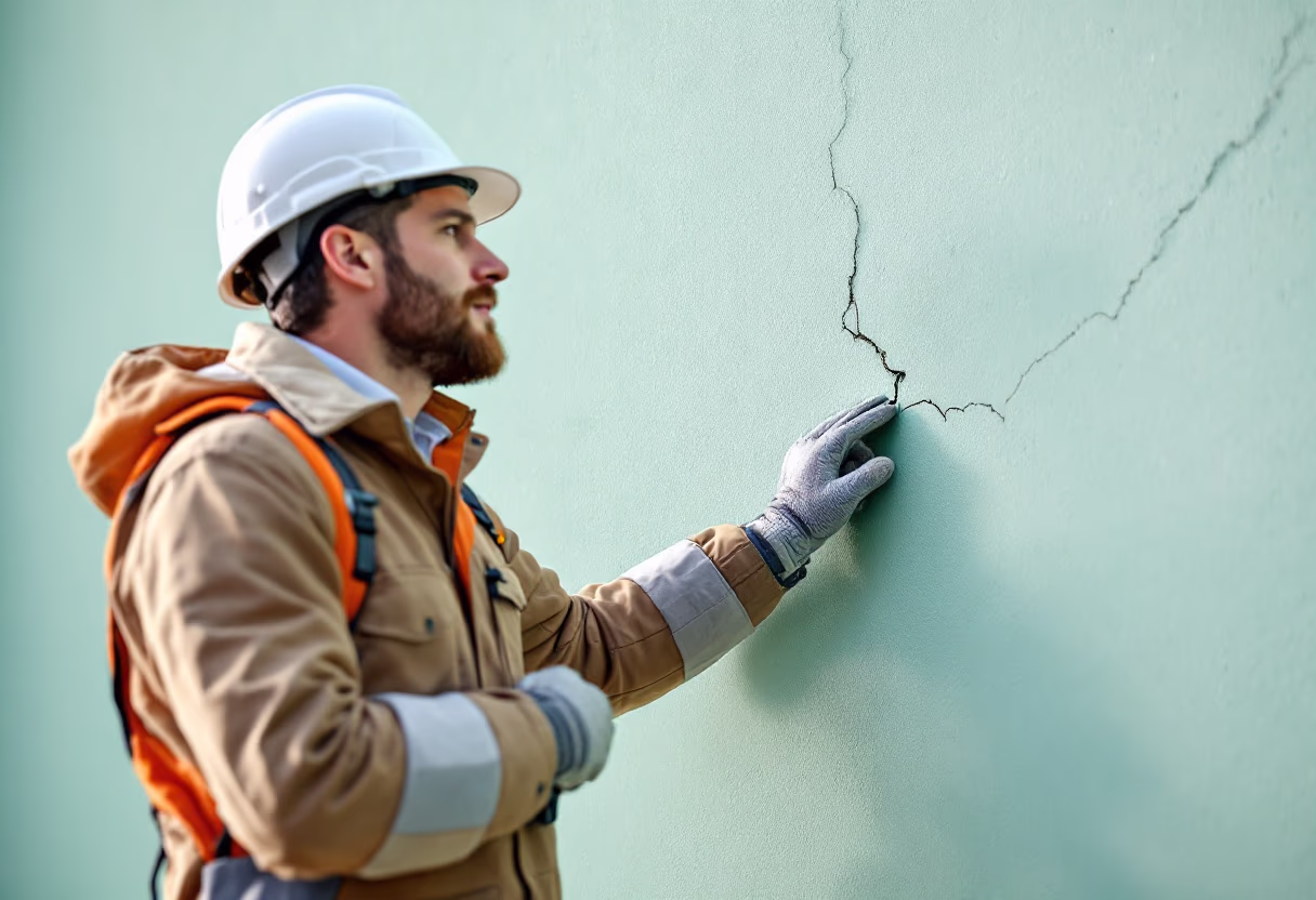 image of safety hazard identification (for a home inspector)
