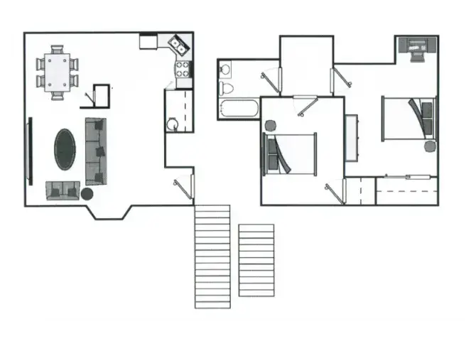 2BD, 1BTH C