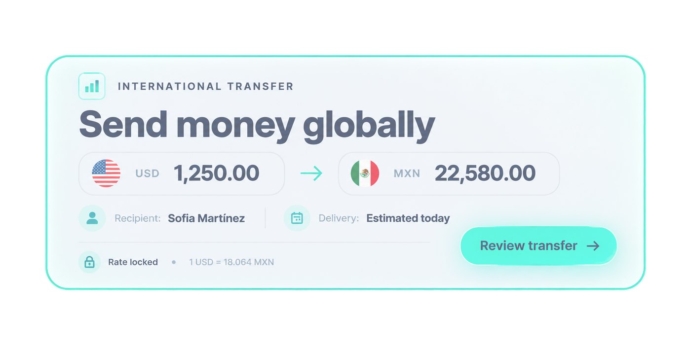 Send money globally