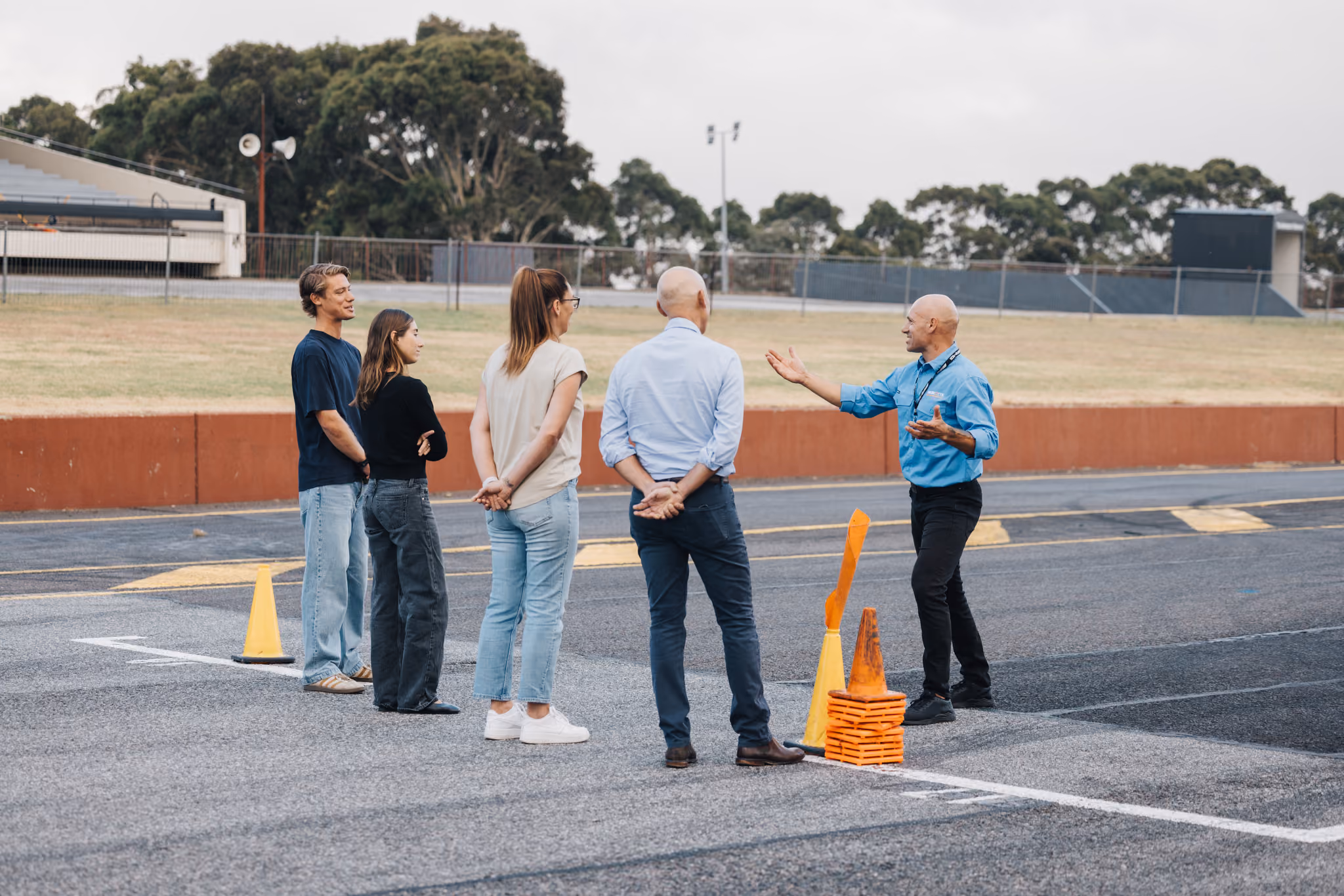 Murcotts driver training session