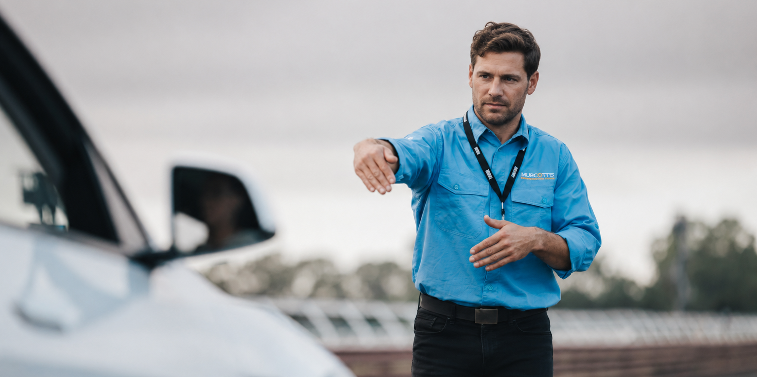Murcotts driver training session