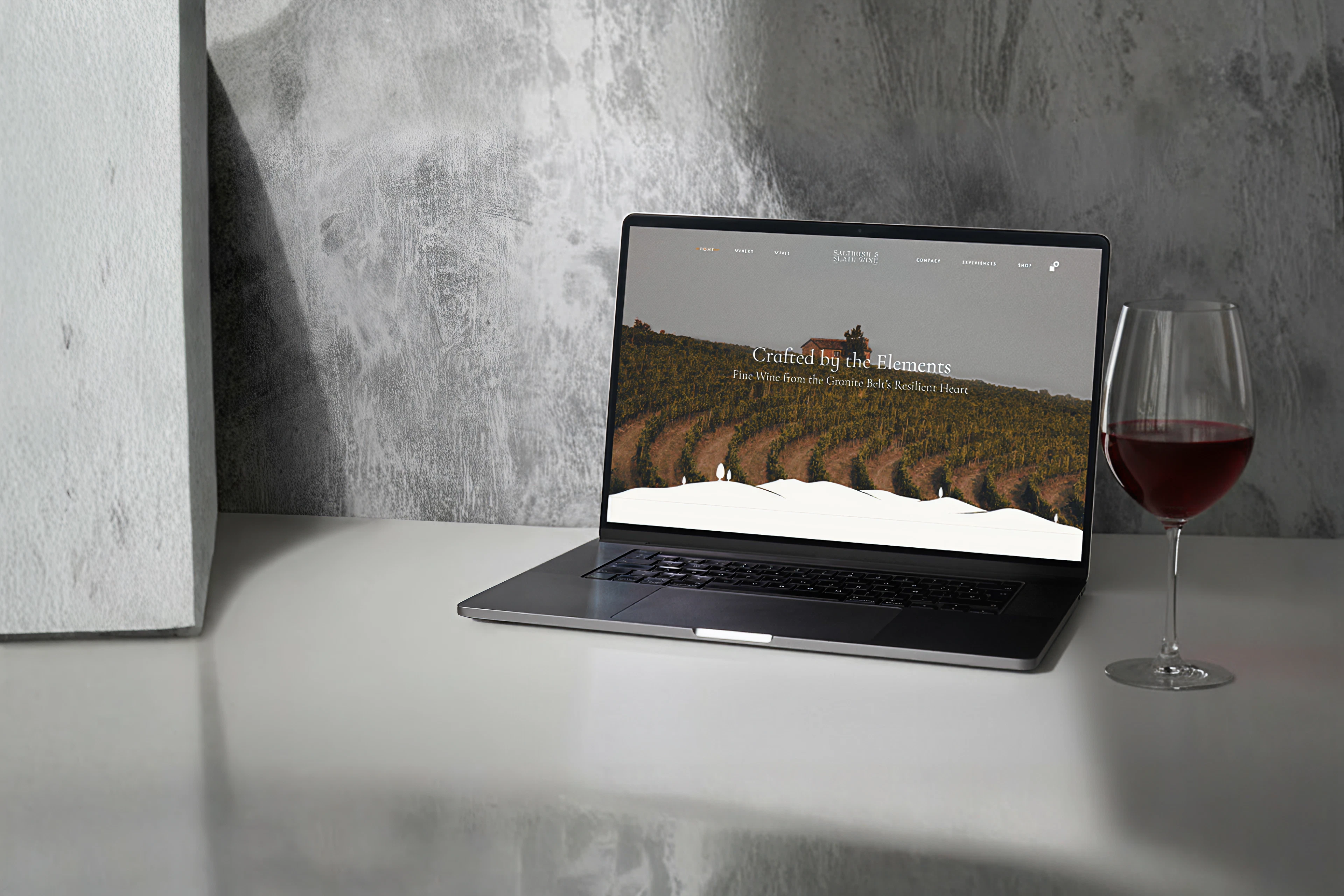 Saltbush & Slate Wines project website