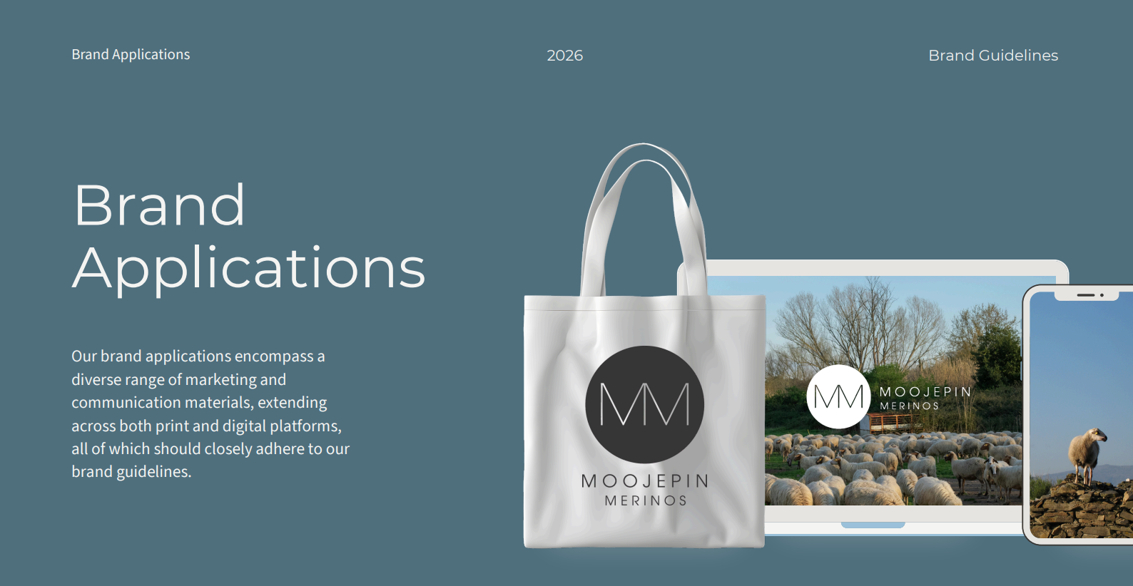 Moojepin Merinos brand applications
