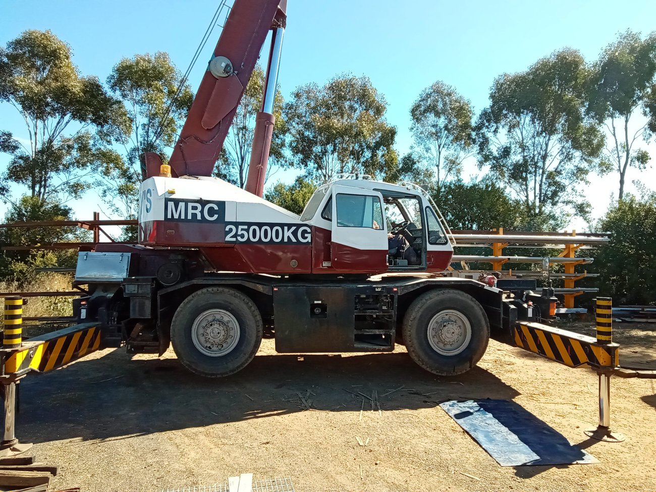 Ongoing Fleet Servicing on a 25-Tonne Slew Crane at Allora