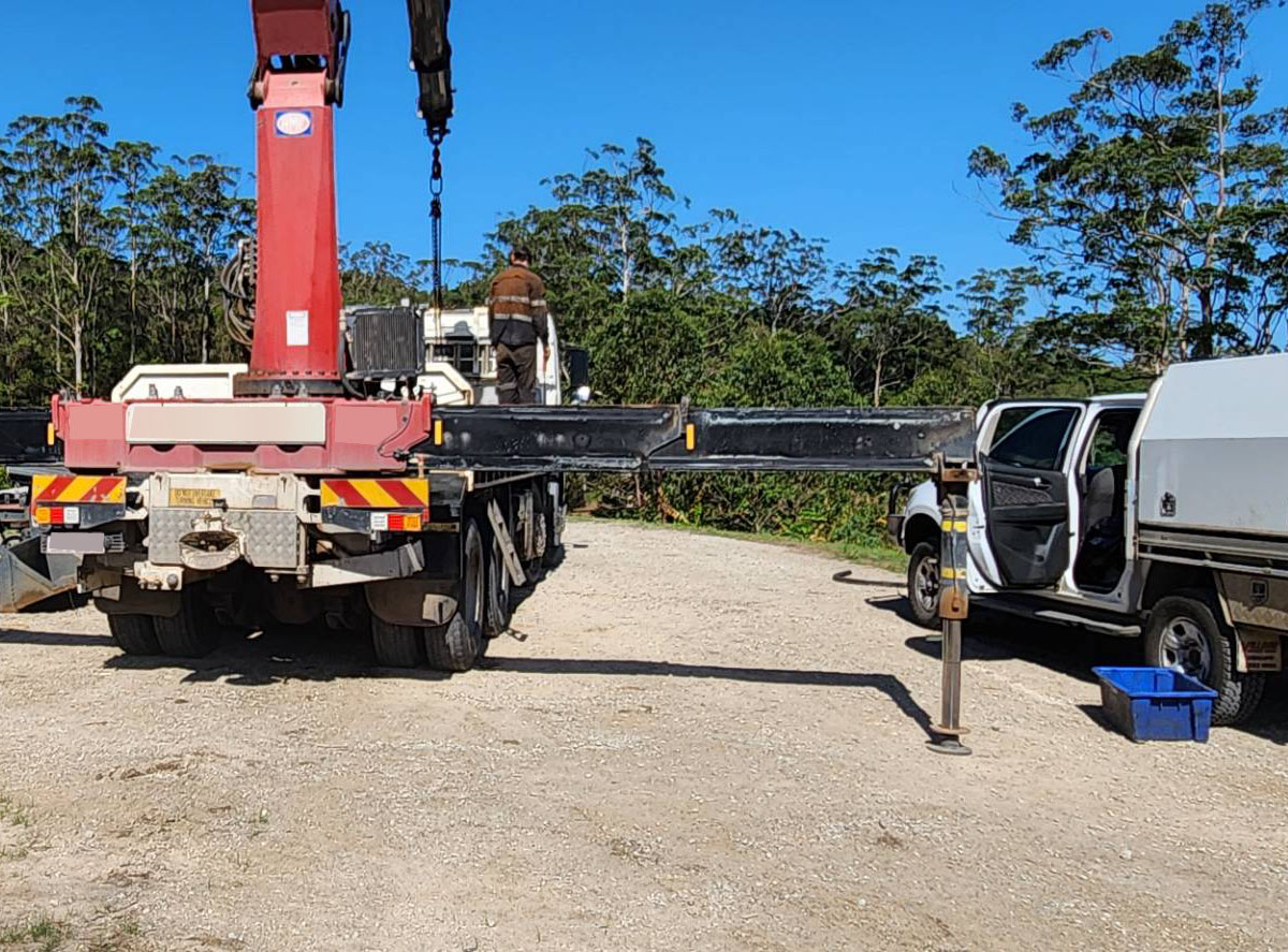 Catastrophic Hydraulic Leak: Back in Operation Within Six Hours