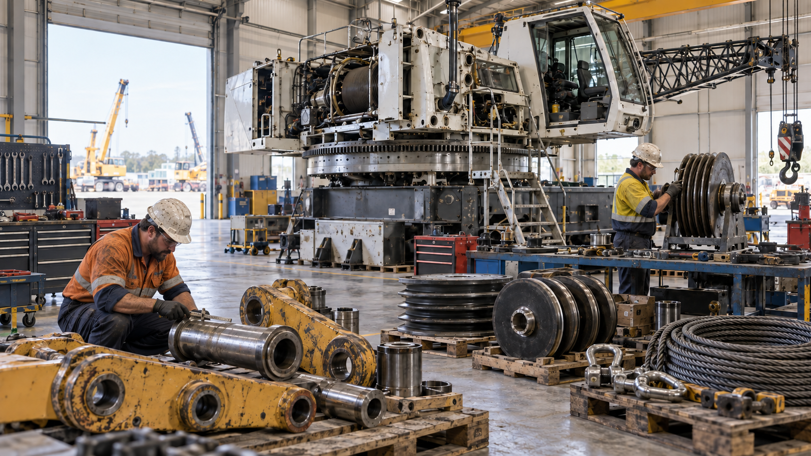 What a Crane Major Inspection Actually Involves