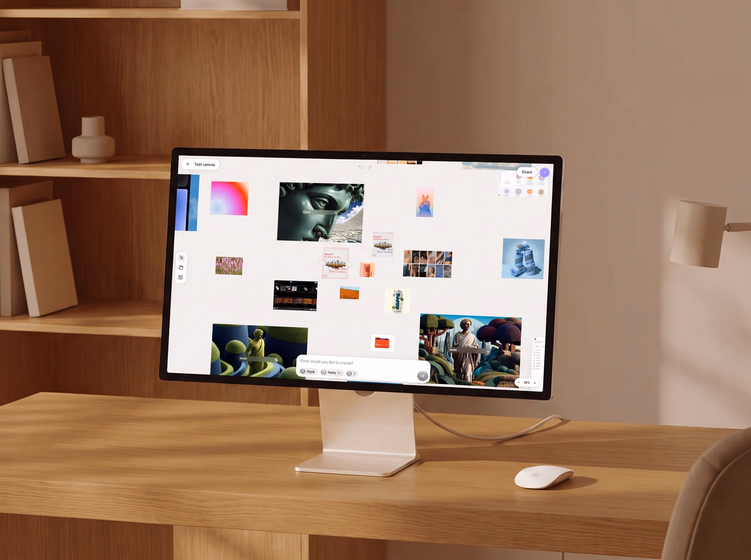 Canvas UI design