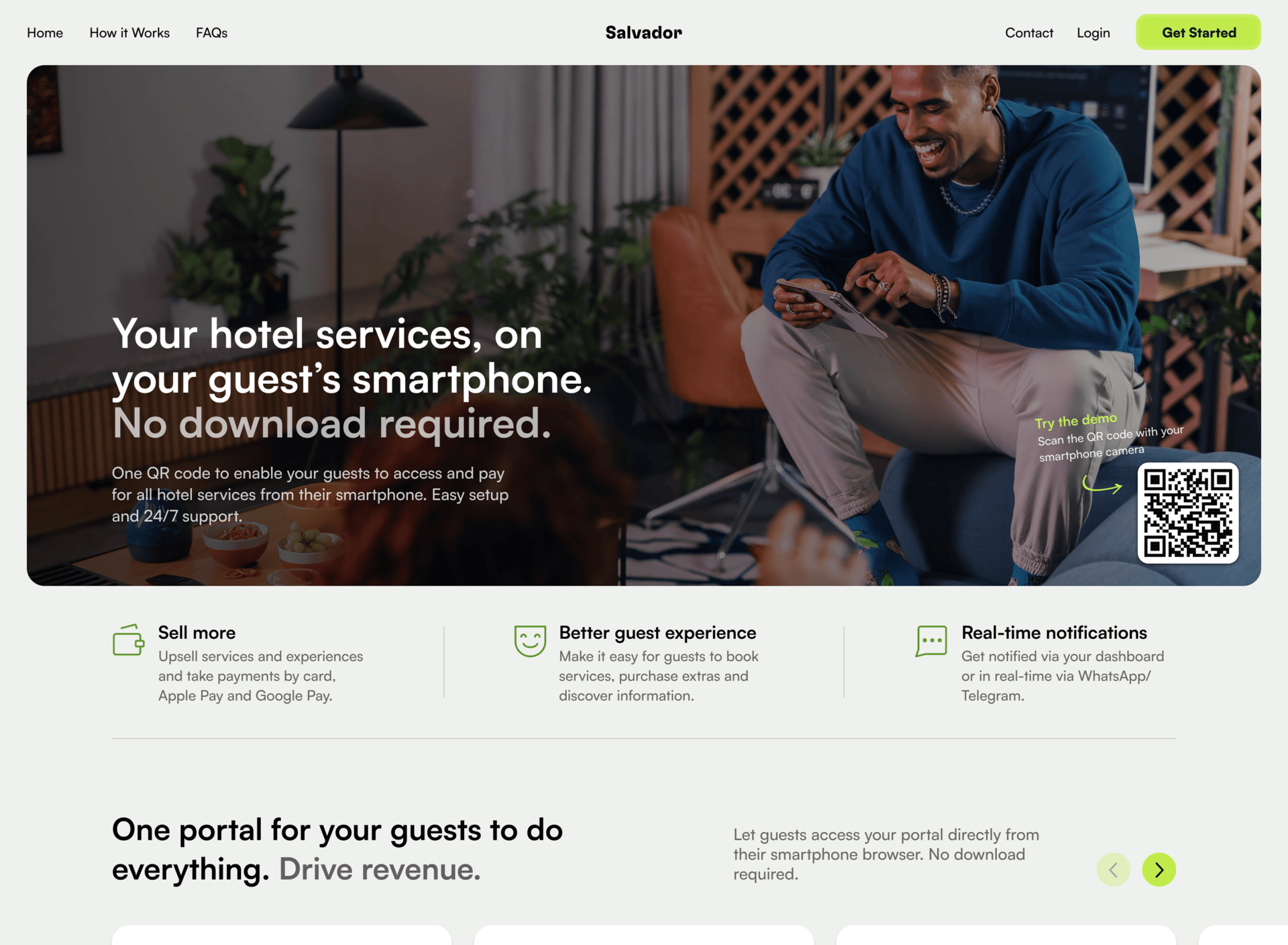 Salvador hotel UI