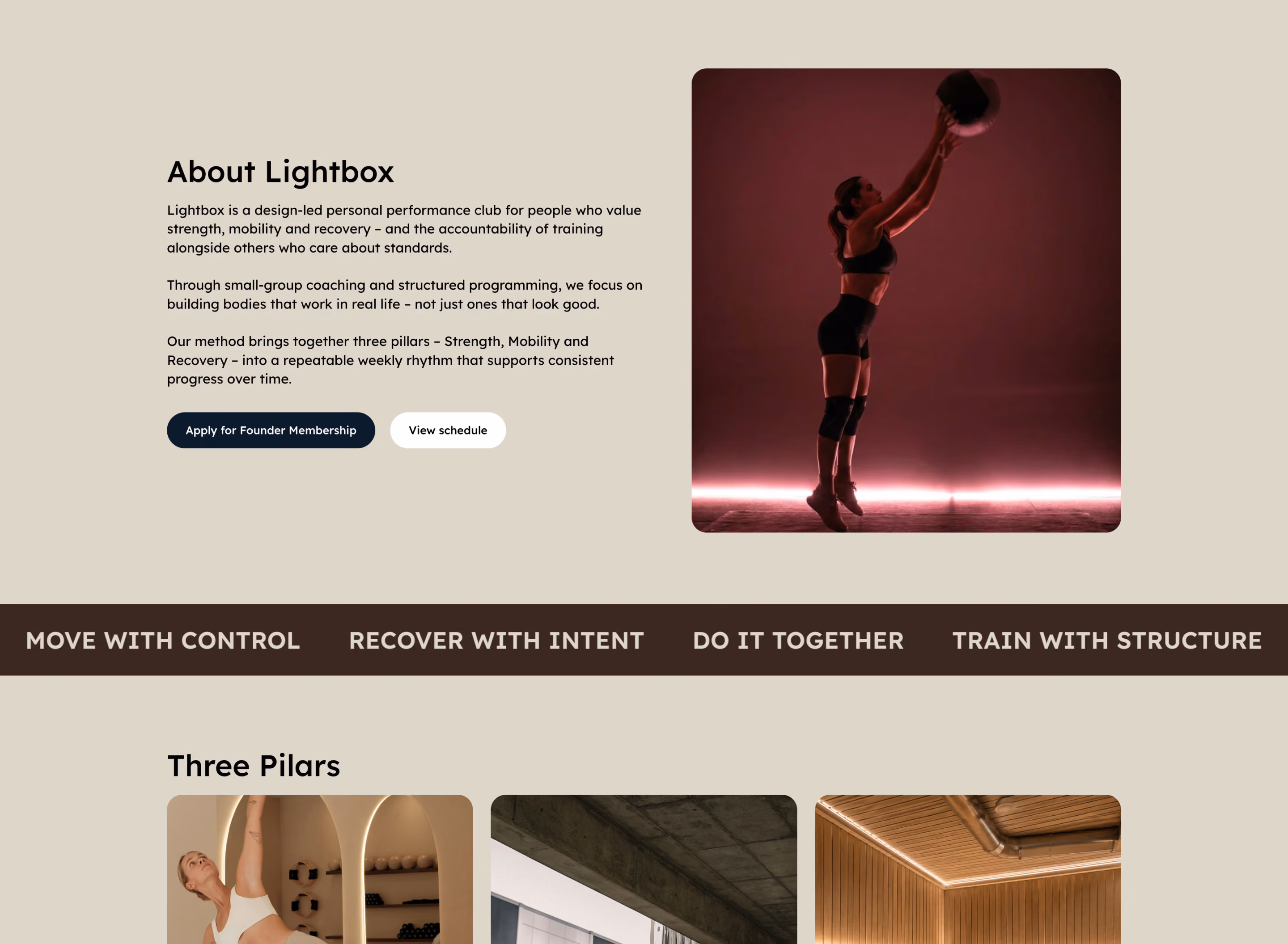 Lightbox UI