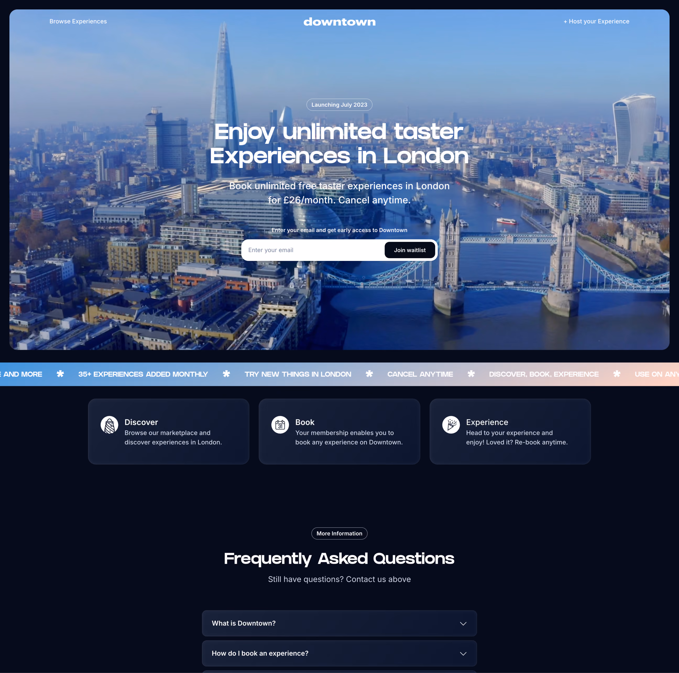 Downtown UI