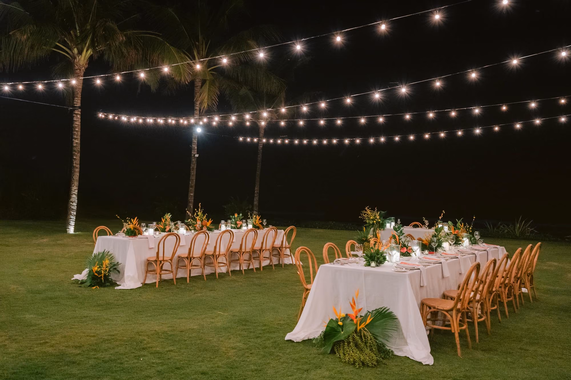 Wedding styling at The Lawn at Senja